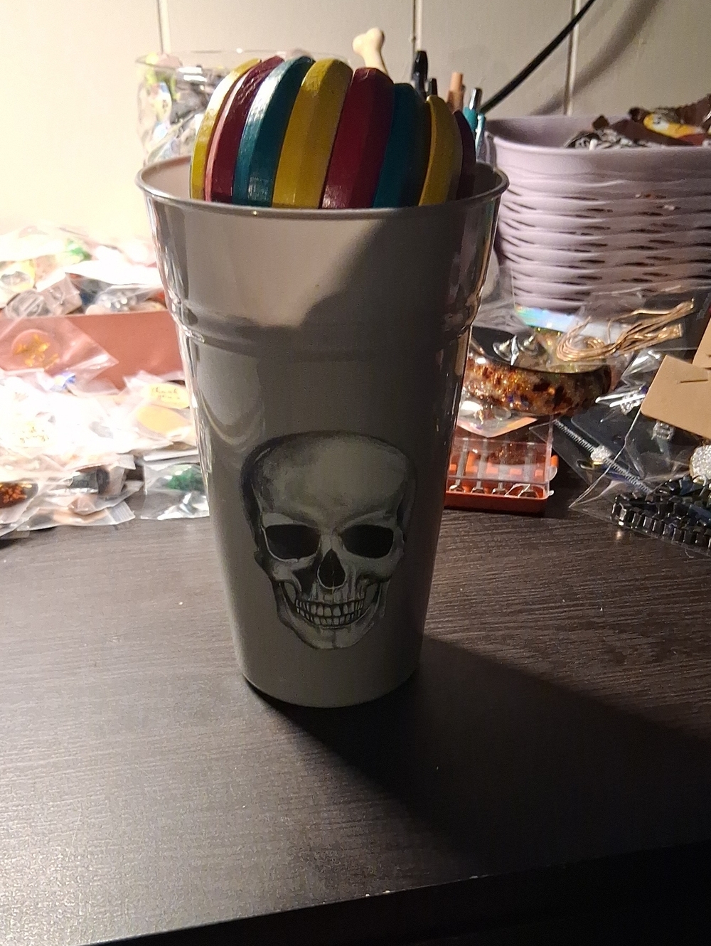 Mystery Jewelry Skull Cup